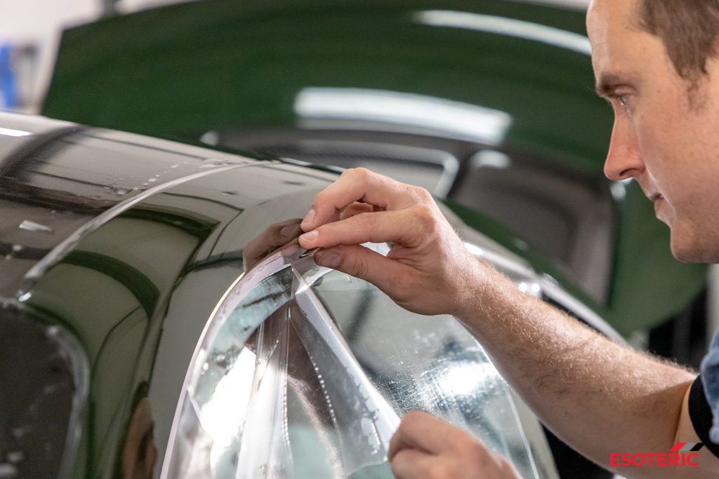 Underberg Green Porsche GT2RS Paint Correction and Paint