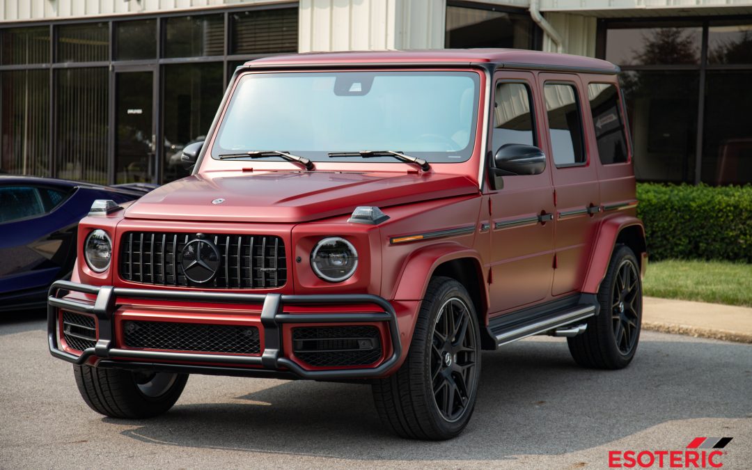 Protecting a Rare Satin Painted G-Wagon with Satin PPF