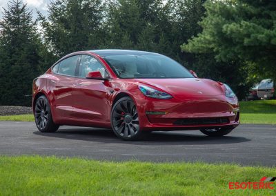 Tesla Model 3 (Red)
