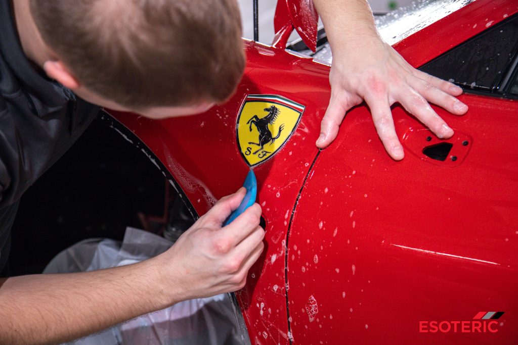 Ferrari F8 PPF Wrap 18