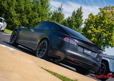 Tesla Model S Satin PPF Wrap 19