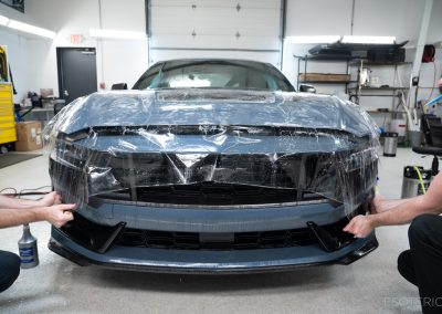 Mustang dark horse paint protection film